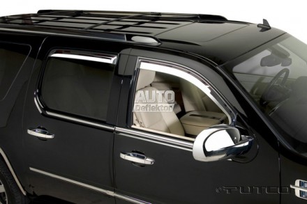 Дефлекторы на двери (окна), Cadillac Escalade new (2015-), Avs,Ventshade Дефлекторы на двери (окна), Cadillac Escalade new (2015-), Avs,Ventshade